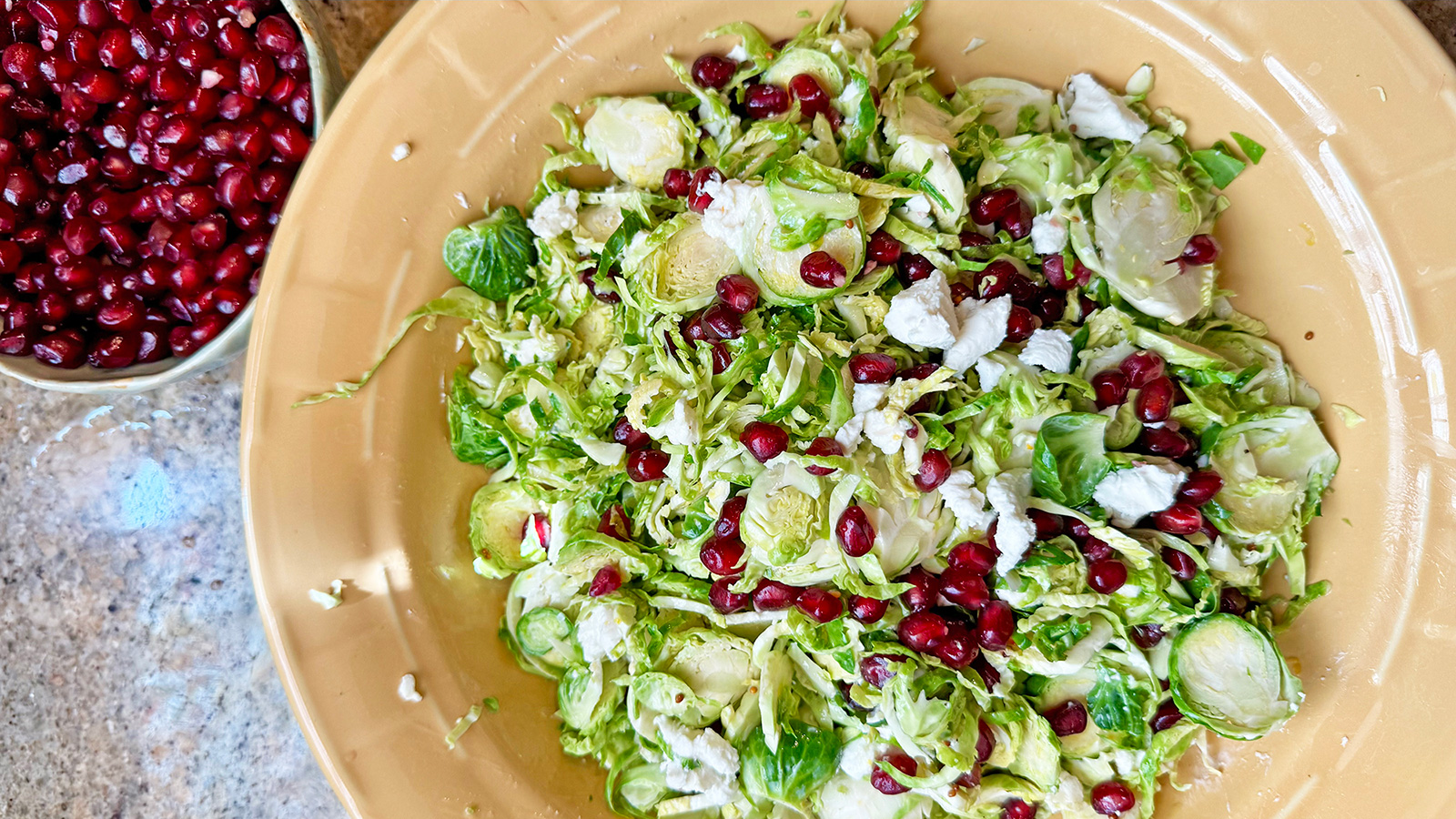 Shaved Brussels Sprouts Salad