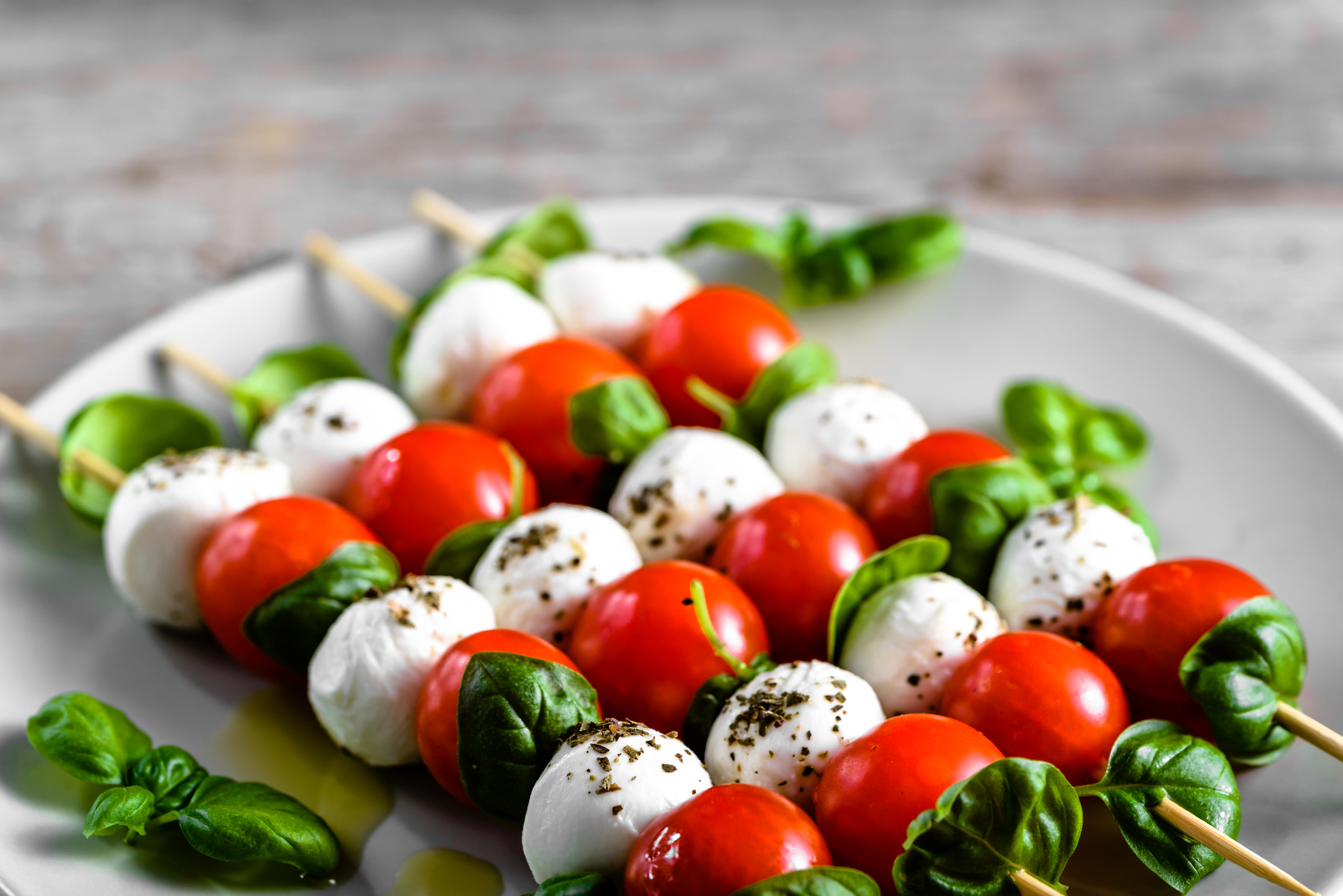 caprese bites