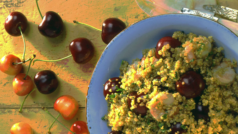 cherry quinoa
