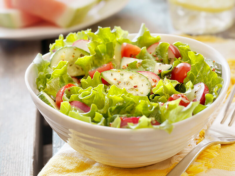 cucumber vinaigrette salad