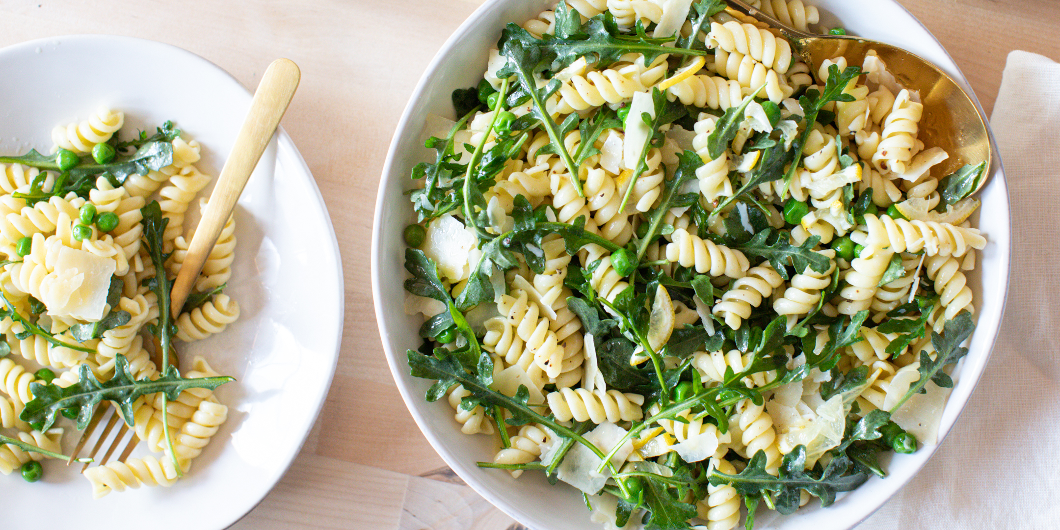 spring arugula pasta