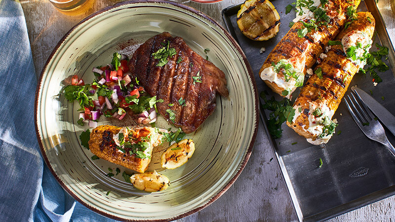 mexican street style corn