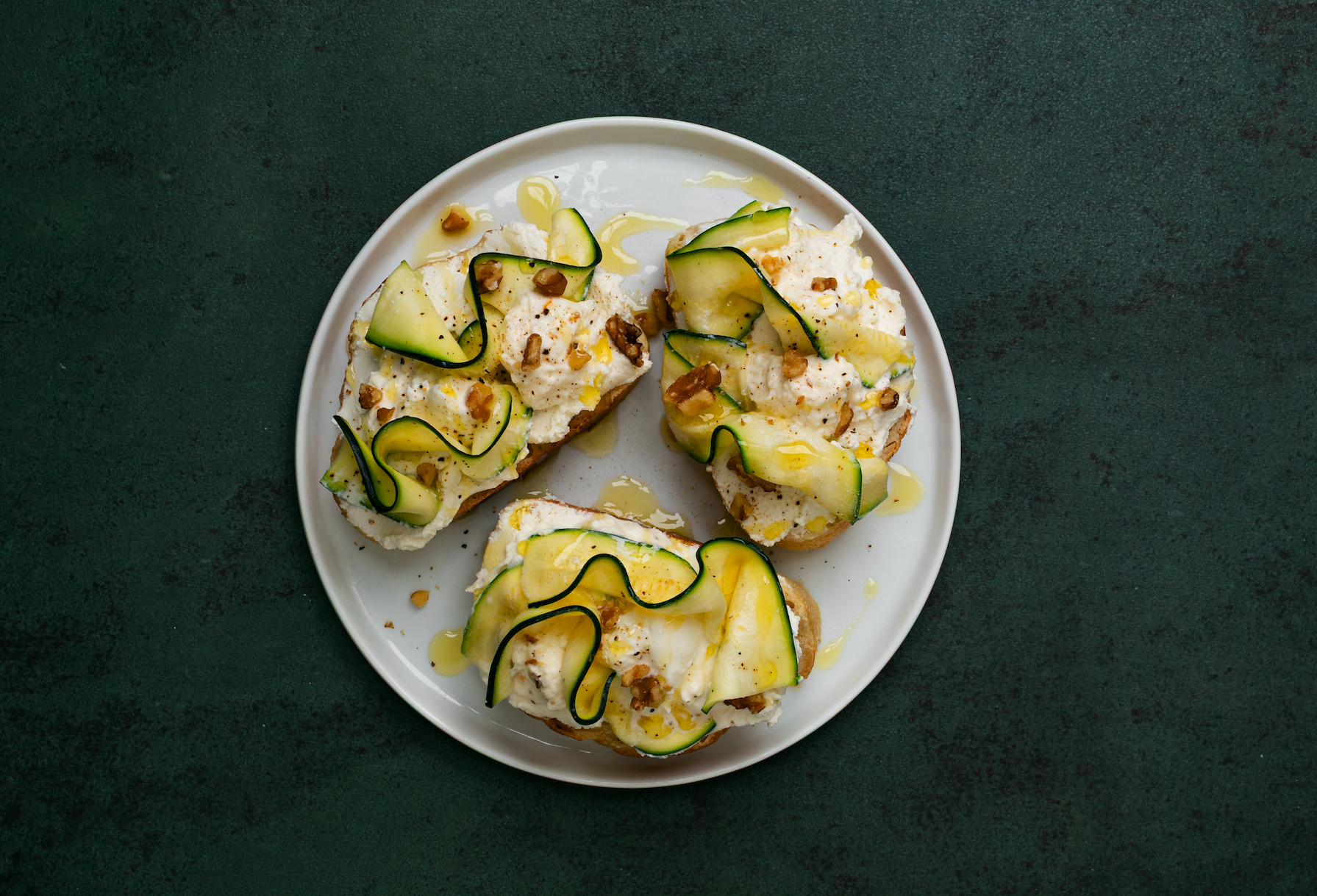 Summer Zucchini & Double Cream Sourdough