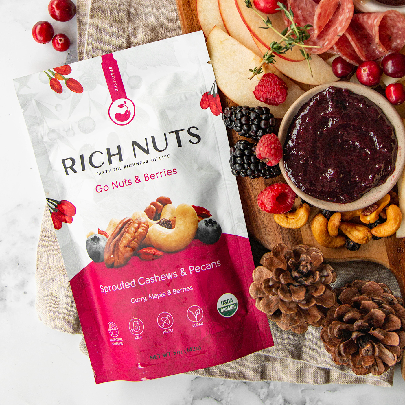 Go Nuts & Berries flavor