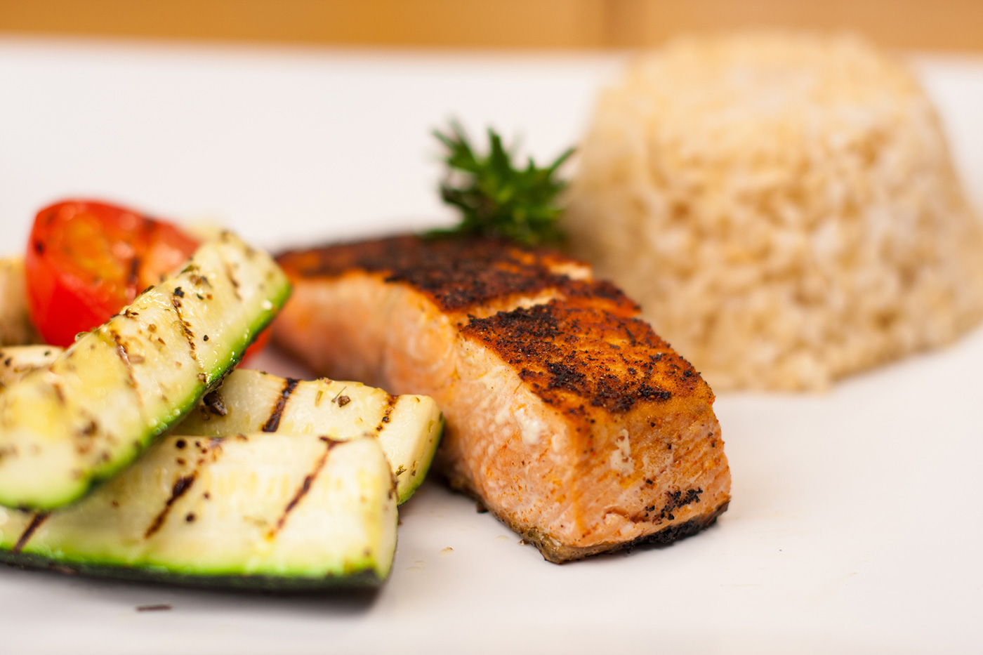 blackened salmon