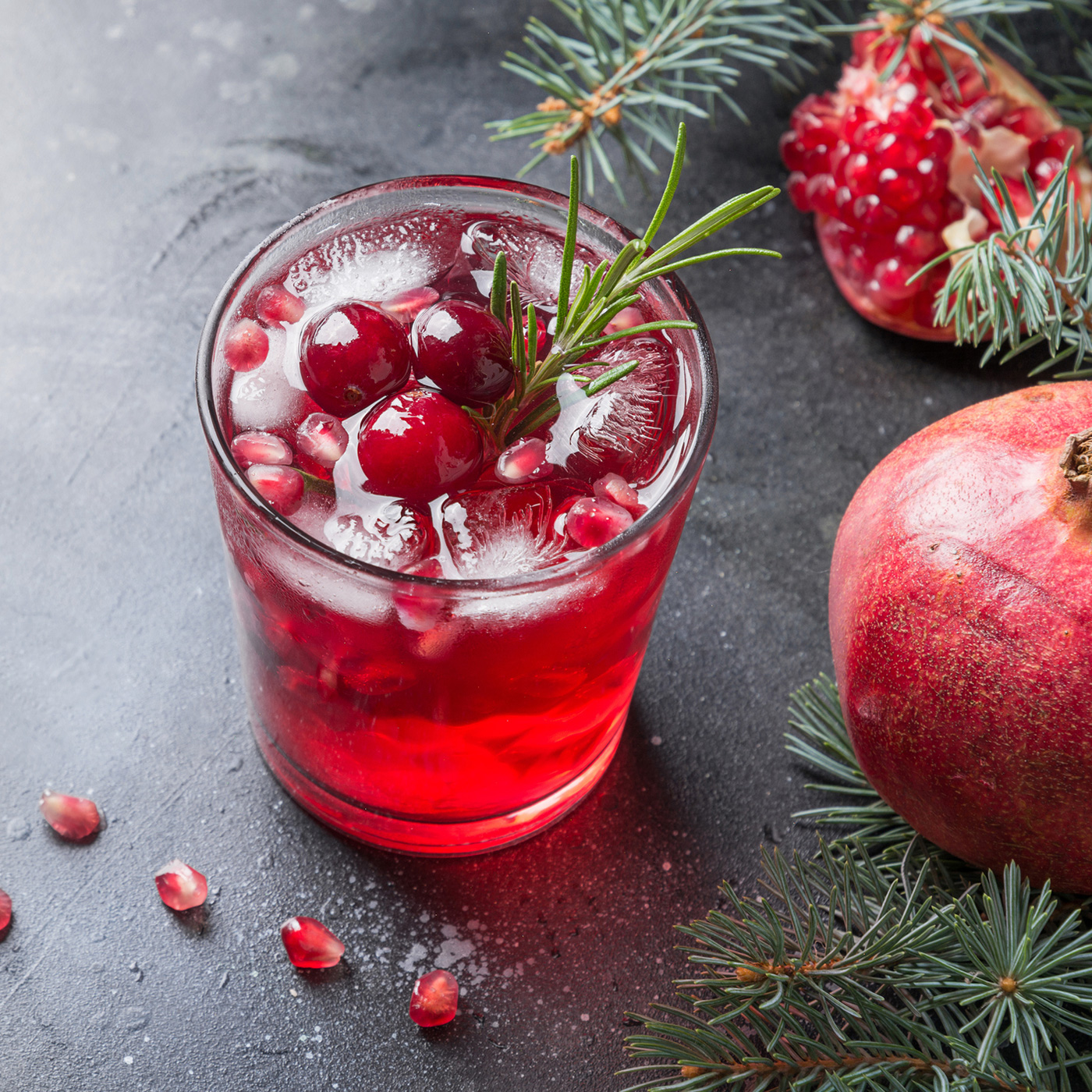 ginger cranberry whisky sour