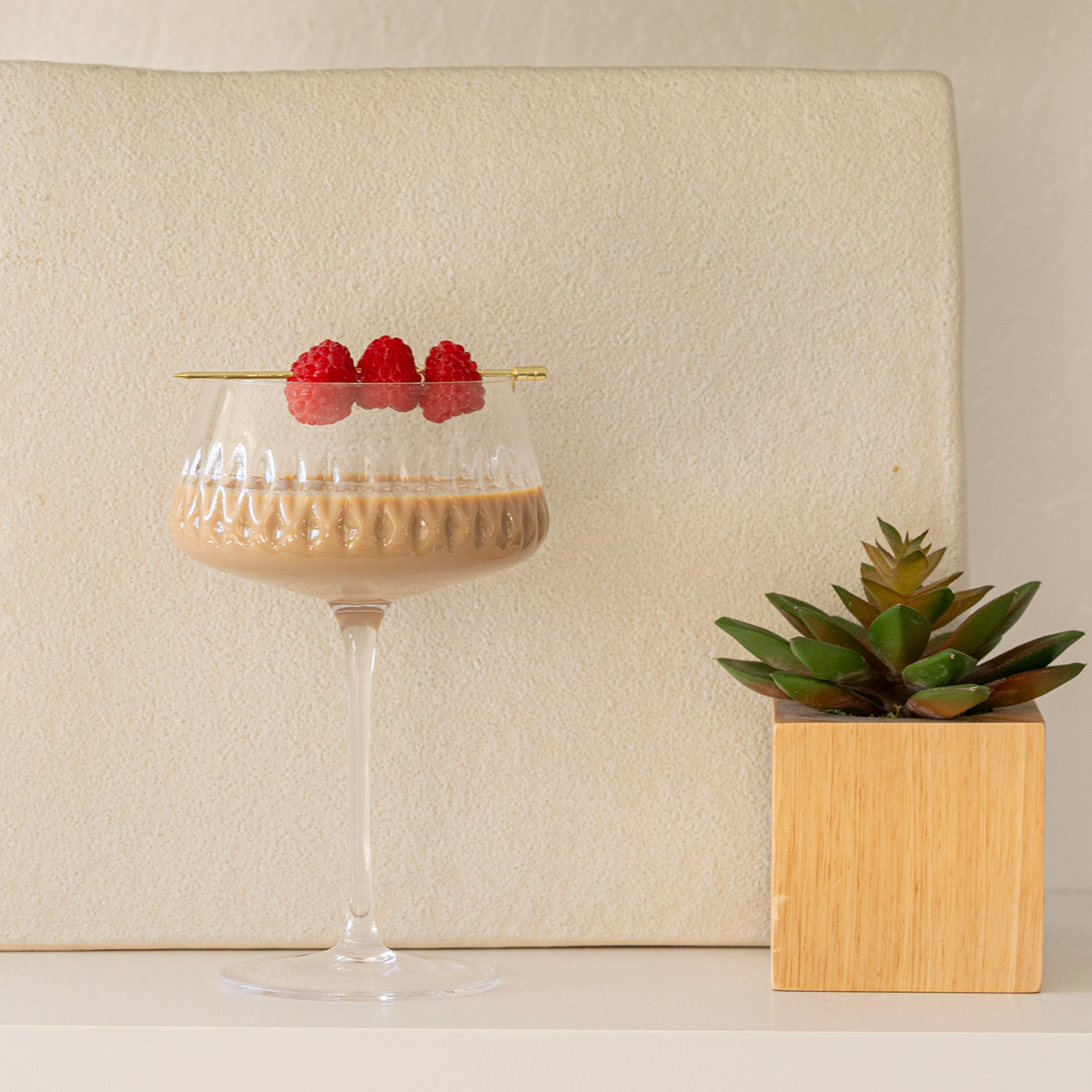 bailey's chocolate raspberry martini