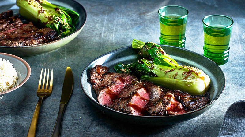 garlic bok choy