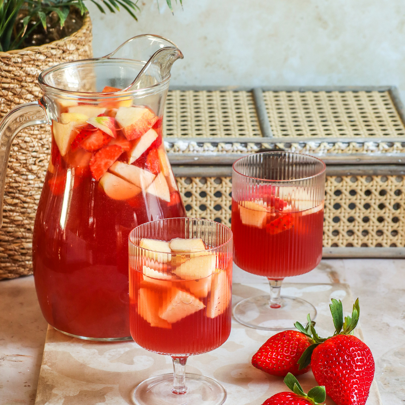 strawberry sangria