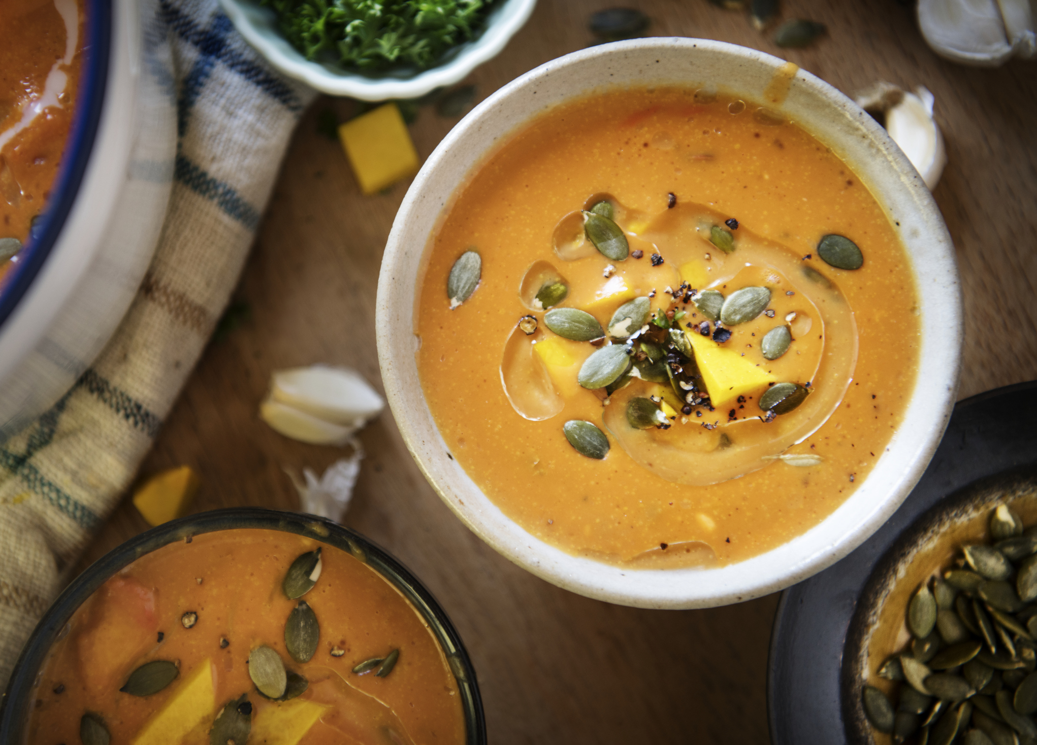 roasted pumpkin soup